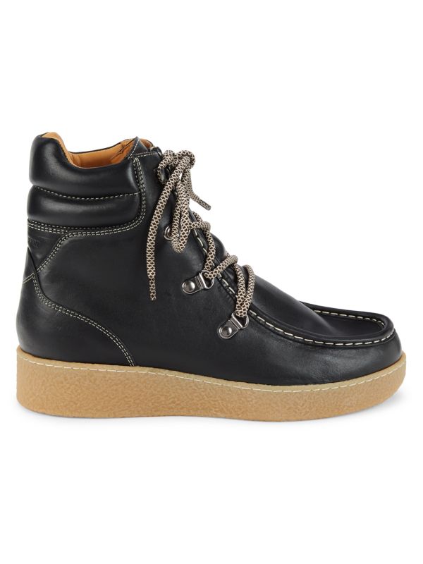 Isabel Marant Alpica Leather Hiking Boots